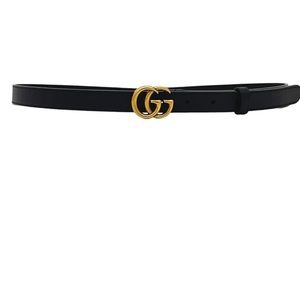Authentic Gucci Marmount Belt
Black leather with gold hardware
Size 85/34"